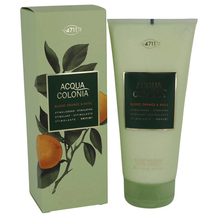 4711 Acqua Colonia Blood Orange & Basil Body Lotion By Maurer & Wirtz