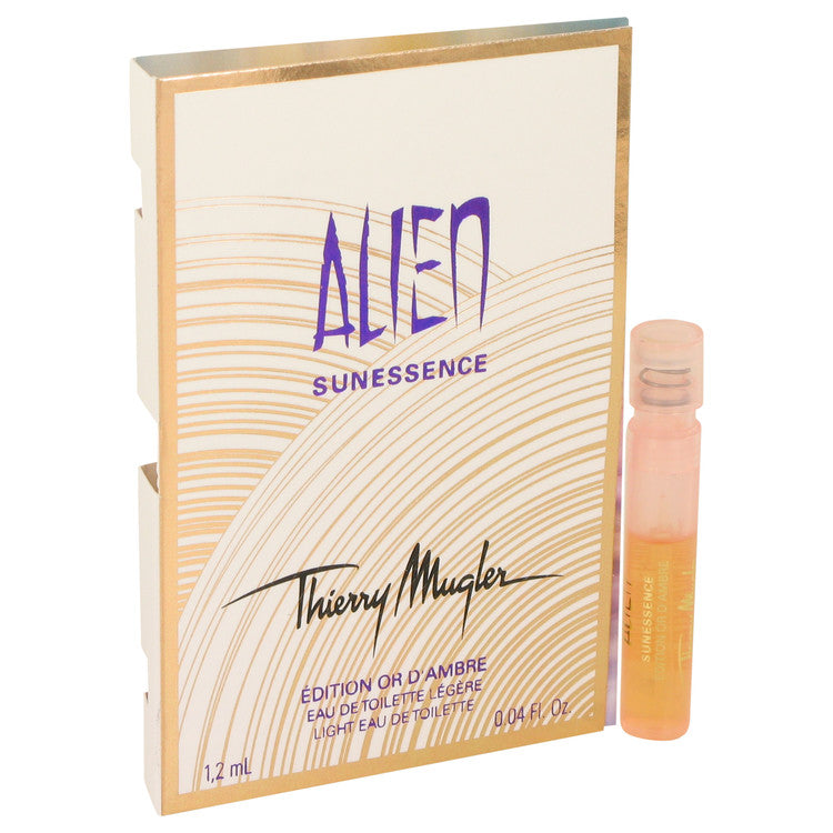 Alien Sunessence Or D'ambre Vial (Sample) By Thierry Mugler