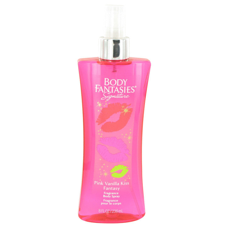 Body Fantasies Signature Pink Vanilla Kiss Fantasy Body Spray By Parfums De Coeur