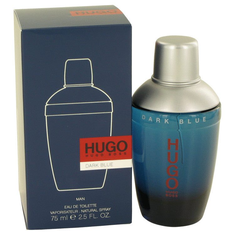 Dark Blue Eau De Toilette Spray By Hugo Boss